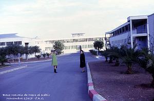 MERS EL KEBIR B UNE ALLE DE LA BASE 1967